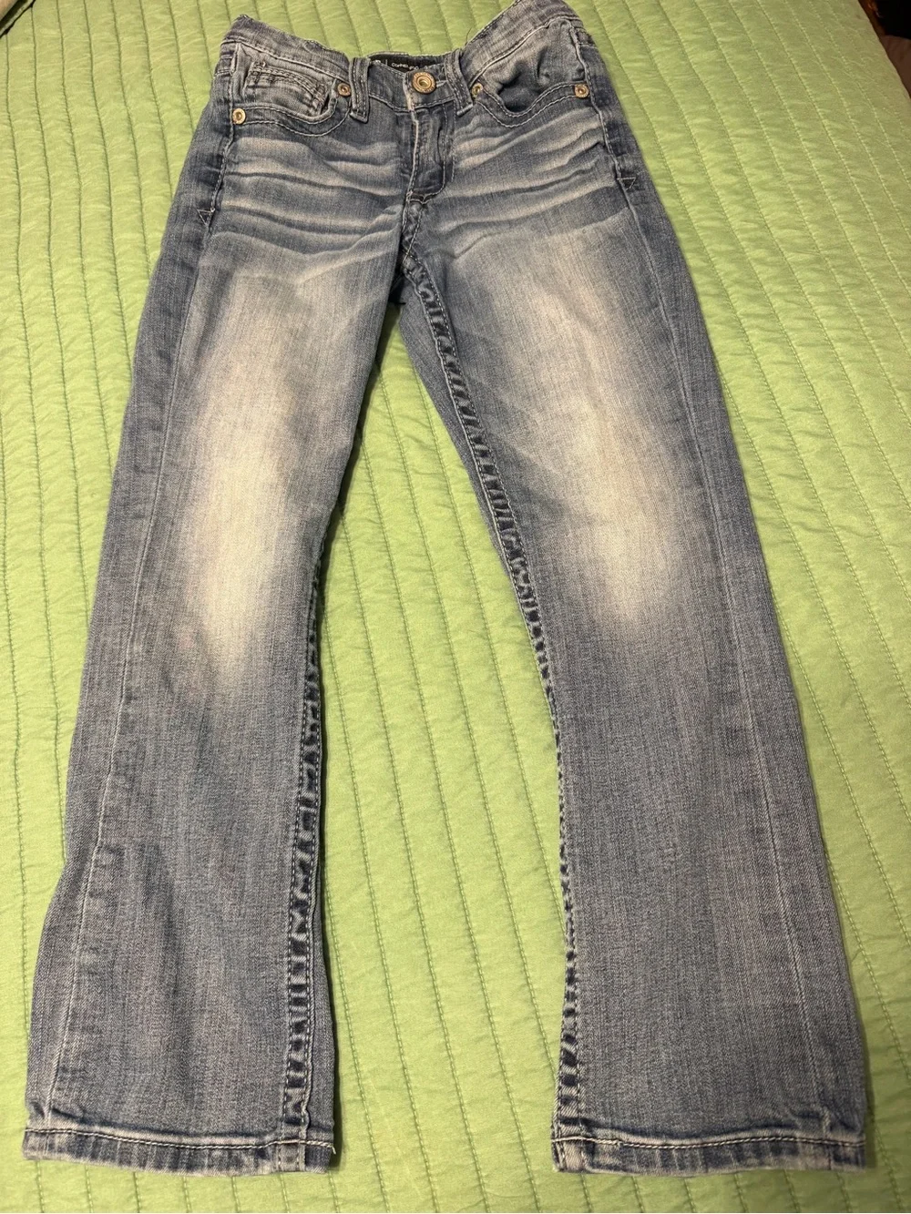BKE Light Blue Washed Denim Jeans